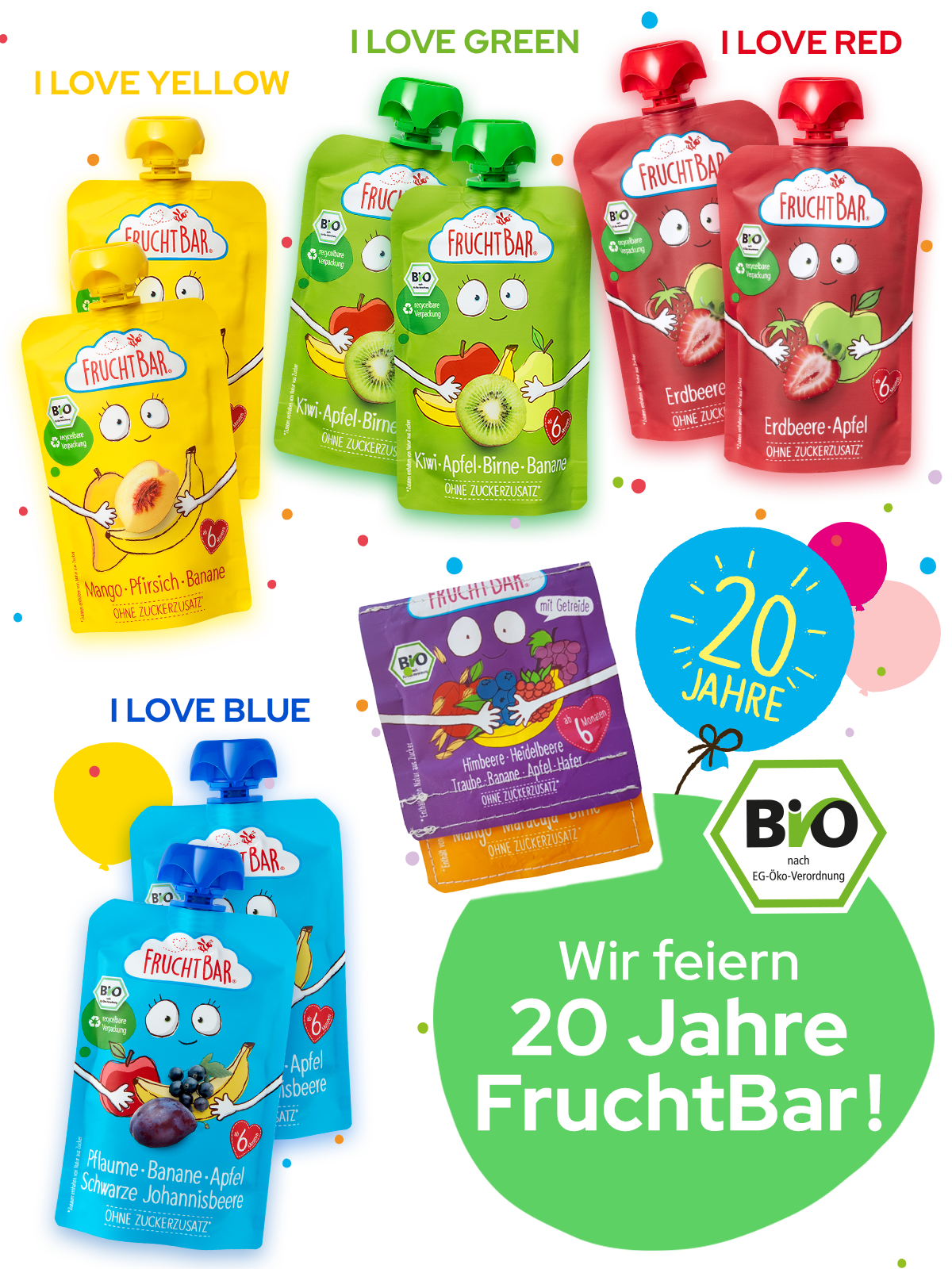 Jubiläums-Paket — 20 Jahre Fruchtbar! Jubiläums-Paket — 20 Jahre Fruchtbar!
