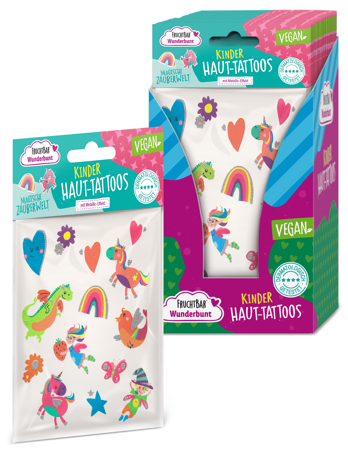 Kinder Haut-Tattoos - Magische Zauberwelt Kinder Haut-Tattoos - Magische Zauberwelt