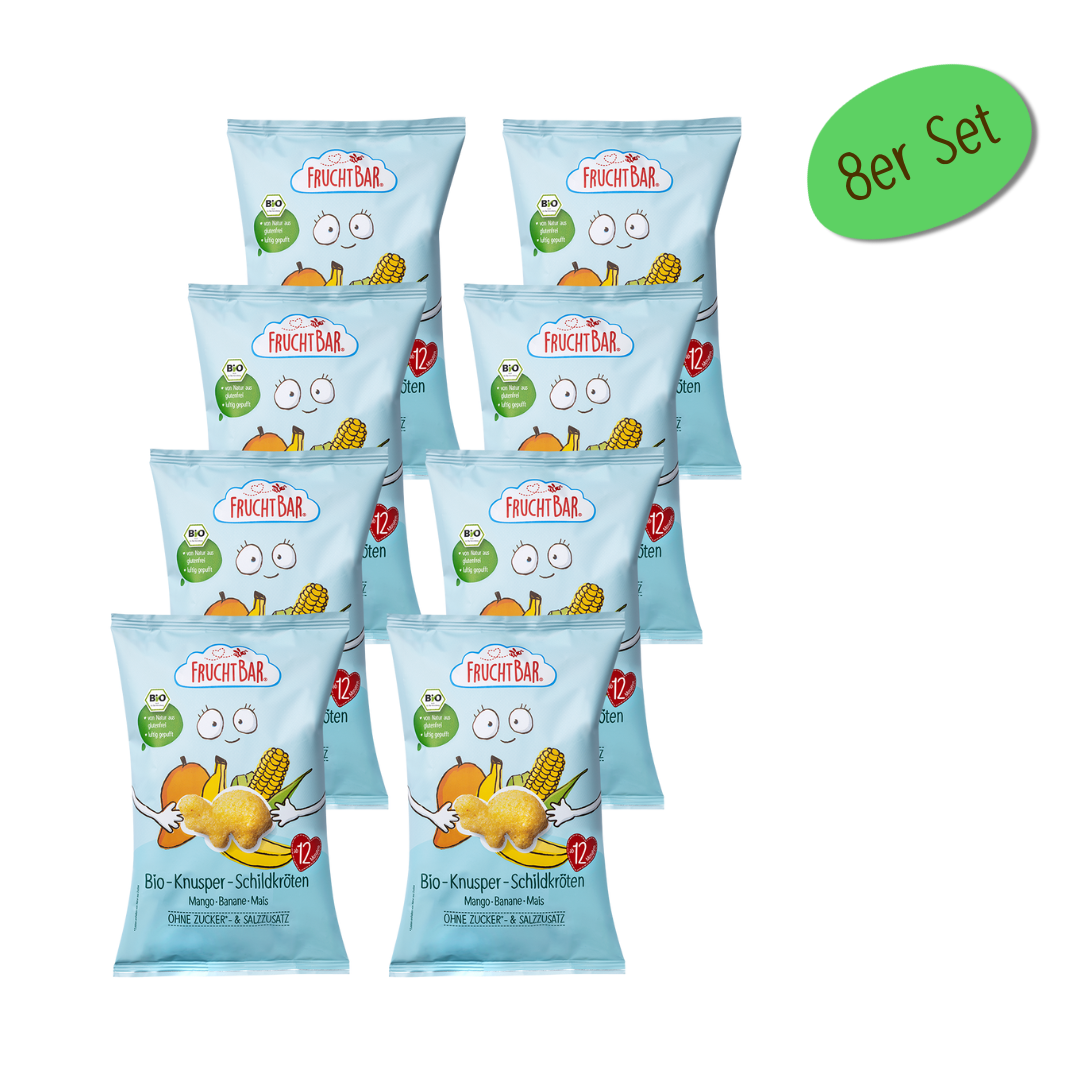 Bio Knusper Schildkröten 8er Set Bio Knusper Schildkröten