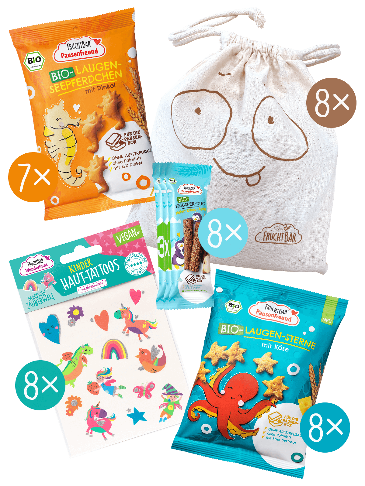 Bio Snack Set Unterwasserwelt - Mini