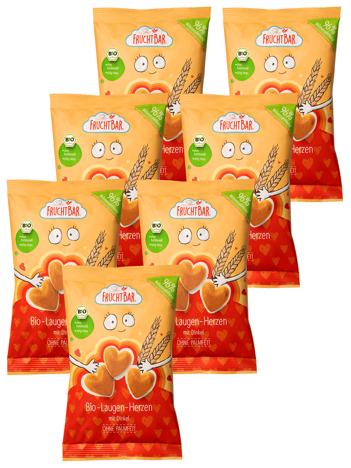 Bio Laugen Herzen mit Dinkel 7er Set Bio Laugen Herzen mit Dinkel