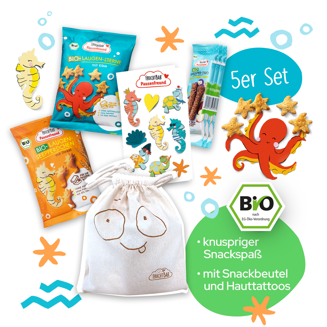Bio Snack Set Unterwasserwelt