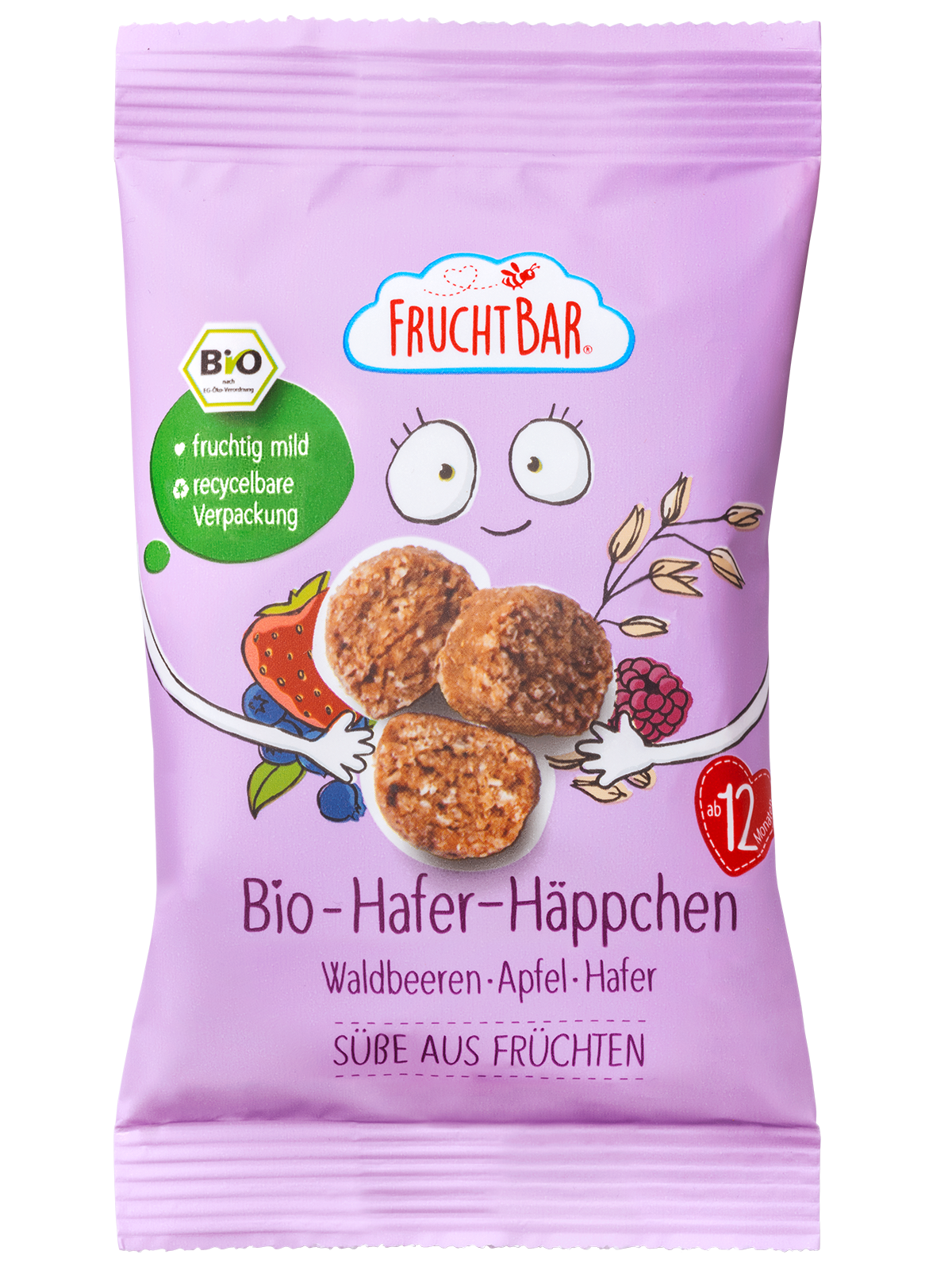 Bio Hafer Häppchen Waldbeeren, Apfel, Hafer re4.fallbackImageTitle.product