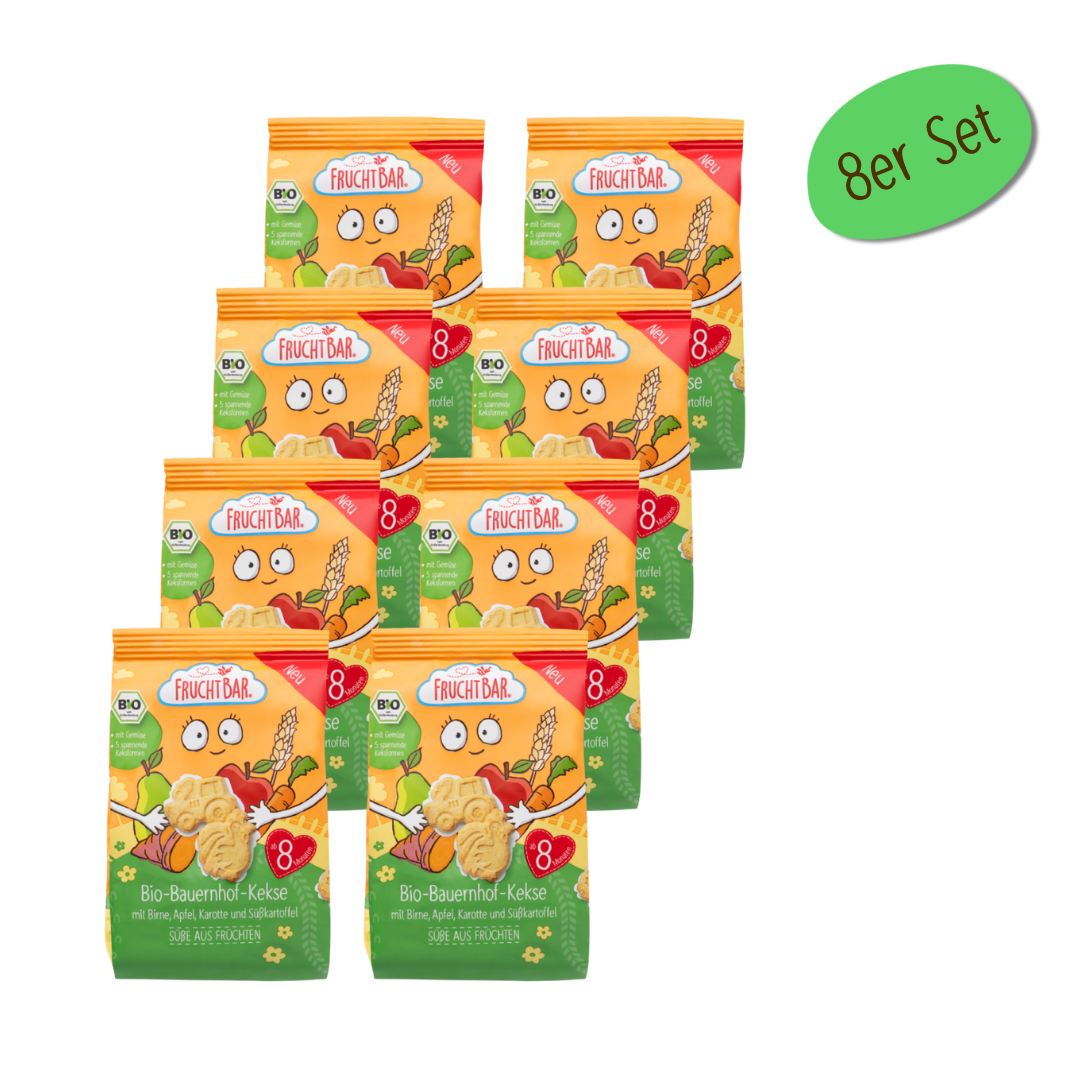 Bio Bauernhof Kekse 8er Pack Bio Bauernhof Kekse