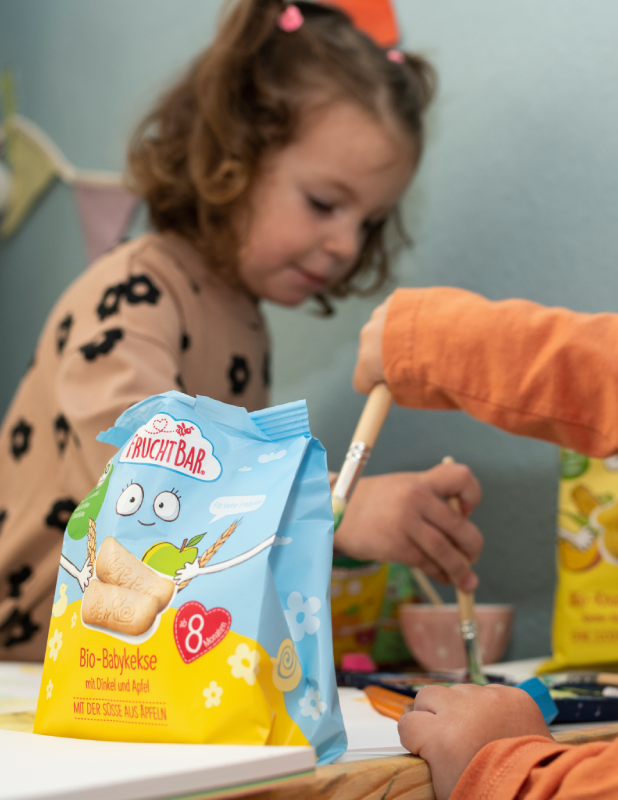 Babys essen FruchtBar Baby Kekse