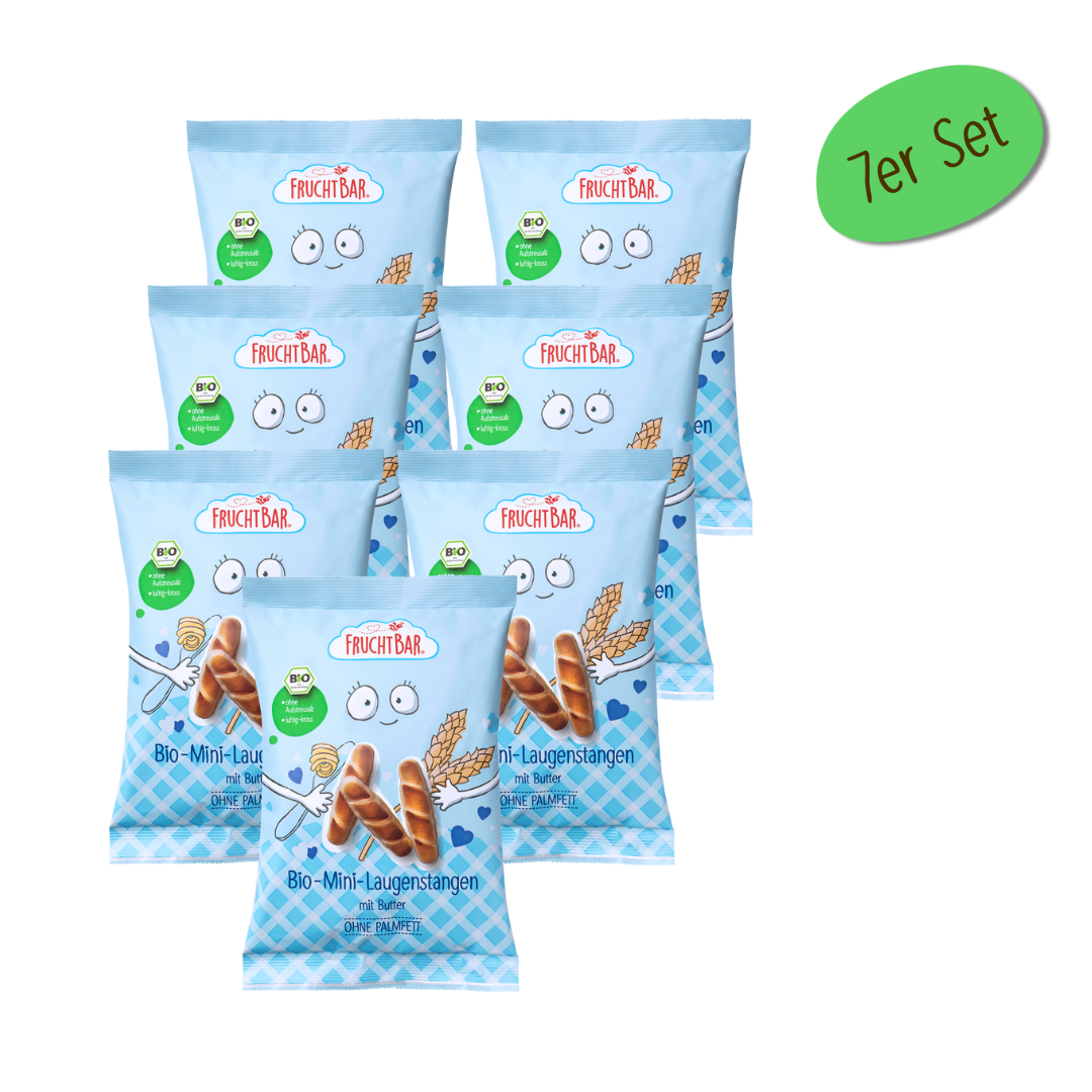 Bio Mini Laugenstangen mit Butter