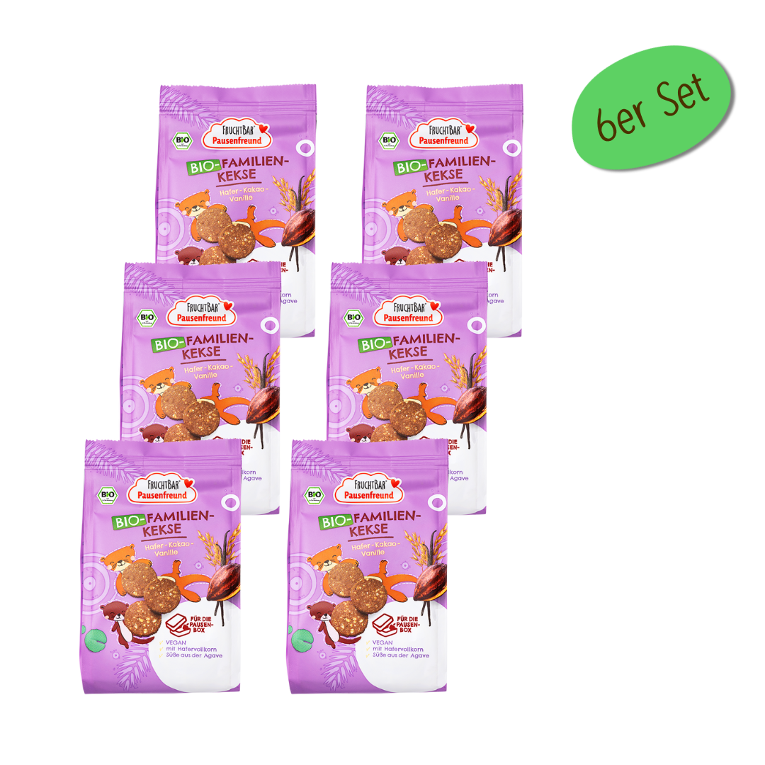 Bio Familien Kekse 6er Set Bio Familien Kekse